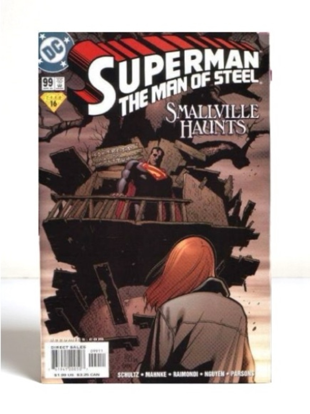 Superman: The Man of Steel #99 DC Comic 2000 Smallville Haunts VF Vintage Comic